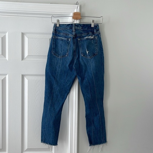 Abercrombie & Fitch Curve Love High Rise Mom Jean Size 25/0S - Picture 2 of 4